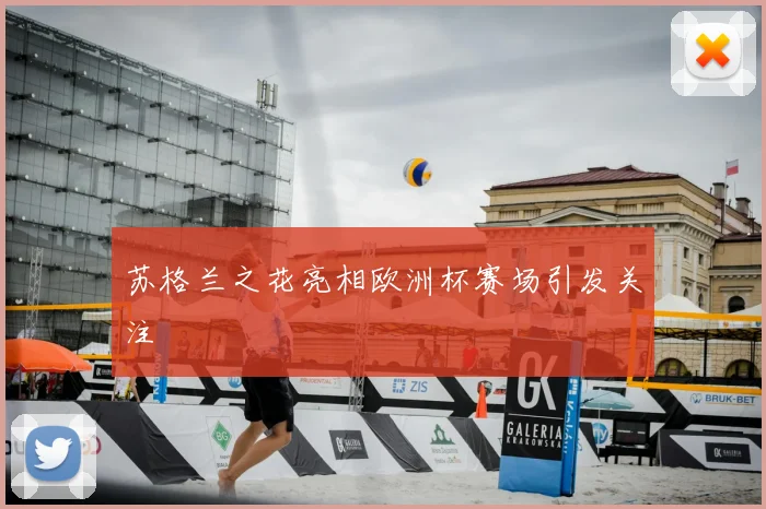 苏格兰之花亮相欧洲杯赛场引发关注