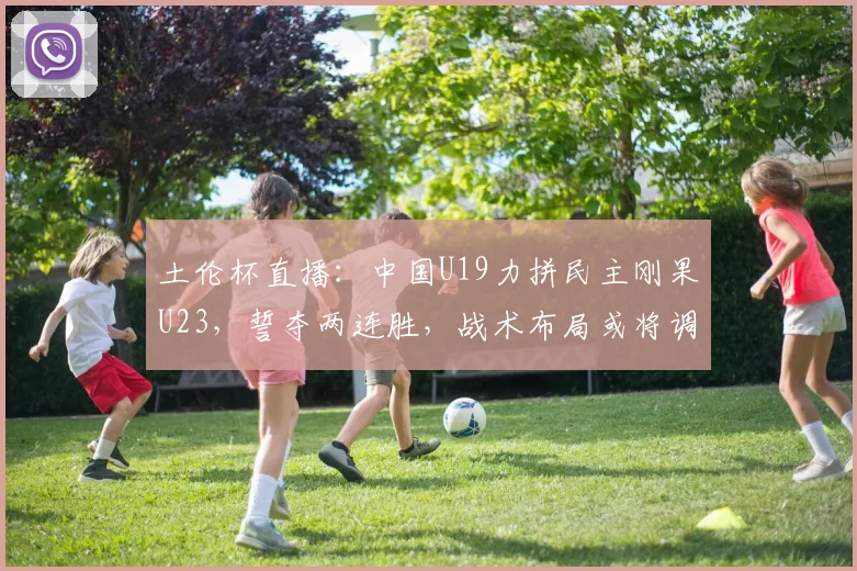土伦杯直播：中国U19力拼民主刚果U23，誓夺两连胜，战术布局或将调整_球员_久尔杰维奇_法国